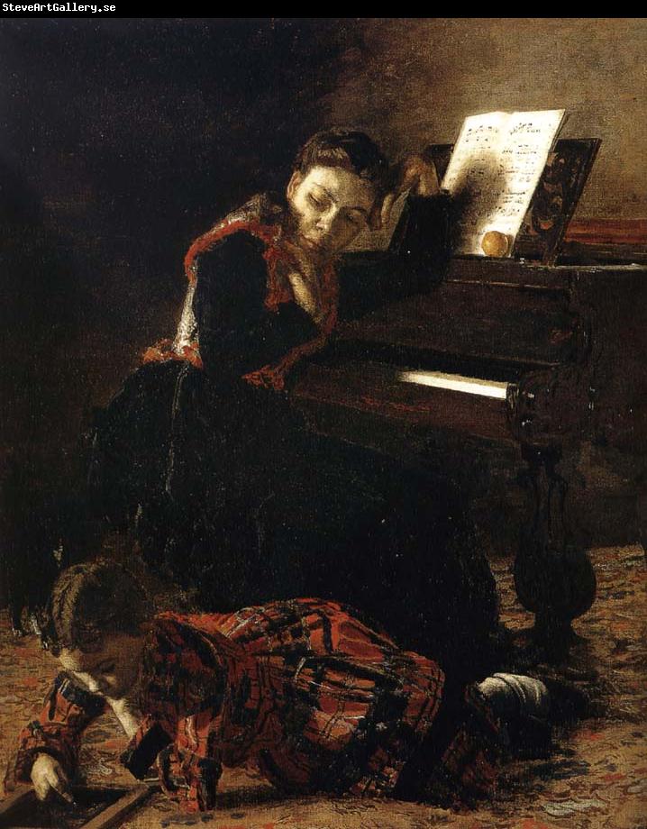 Thomas Eakins Scene at Home